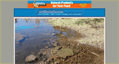 Desktop Screenshot of earthponds.com